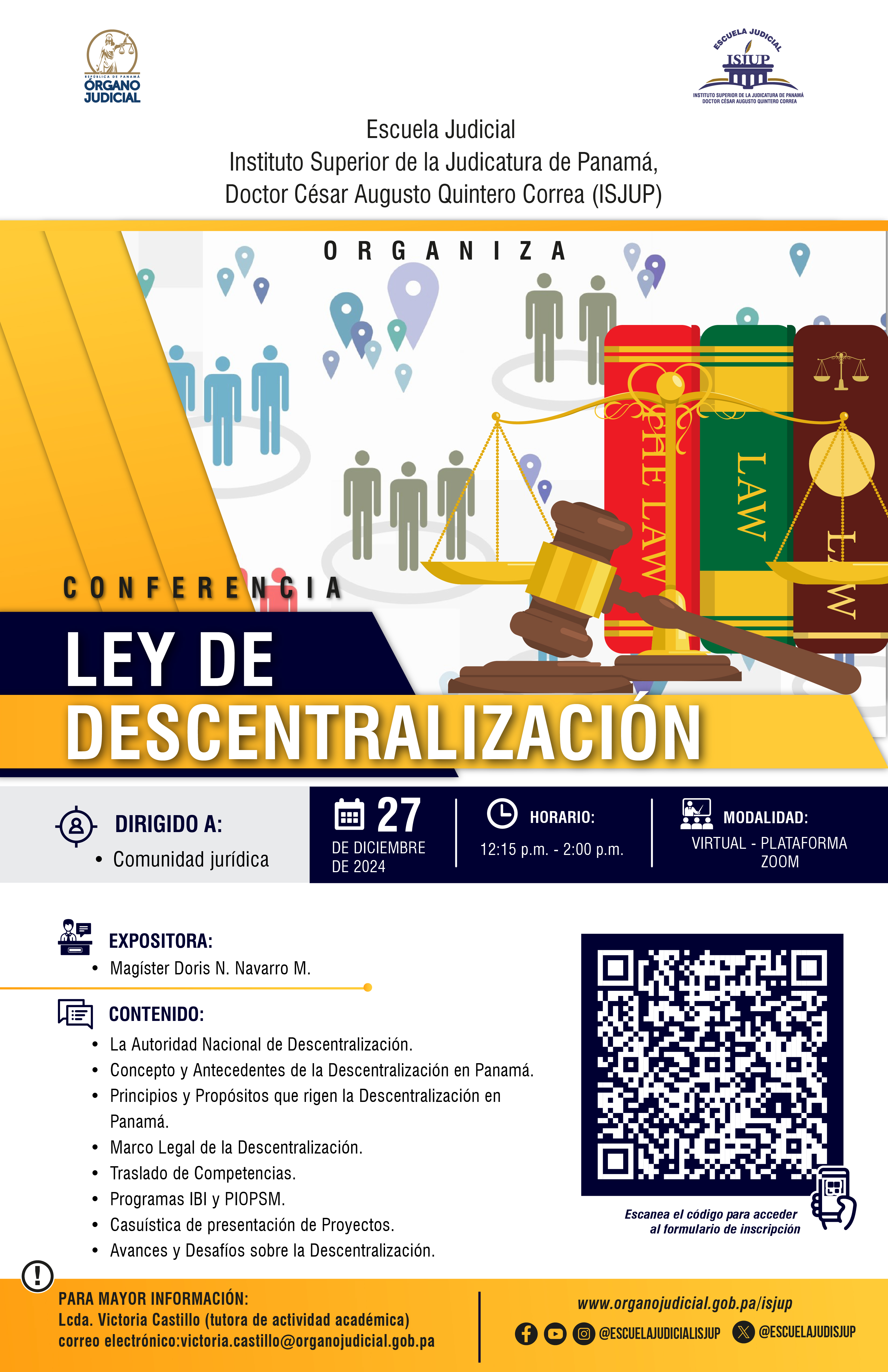 AFICHE - LEY DE DESCENTRALIZACIÓN 27DIC
