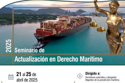 PARTICIPANTES PARA EL SEMINARO DE ACTUALIZACIÓN EN DERECHO MARÍTIMO 2025