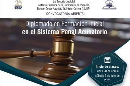 PARTICIANTES PARA EL DIPLOMADO EN FORMACIÓN INICIAL EN EL SISTEMA PENAL ACUSATORIO