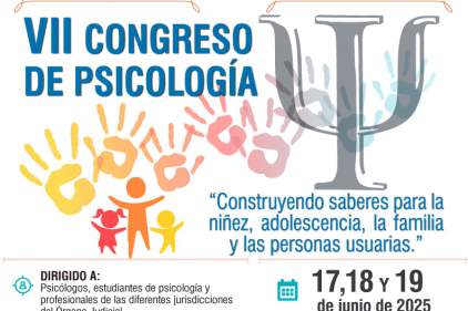 PARTICIPA EN EL VII CONGRESO DE PSICOLOGÍA CONSTRUYENDO SABERES PARA LA NIÑEZ, ADOLESCENCIA, LA FAMILIA Y LAS PERSONAS