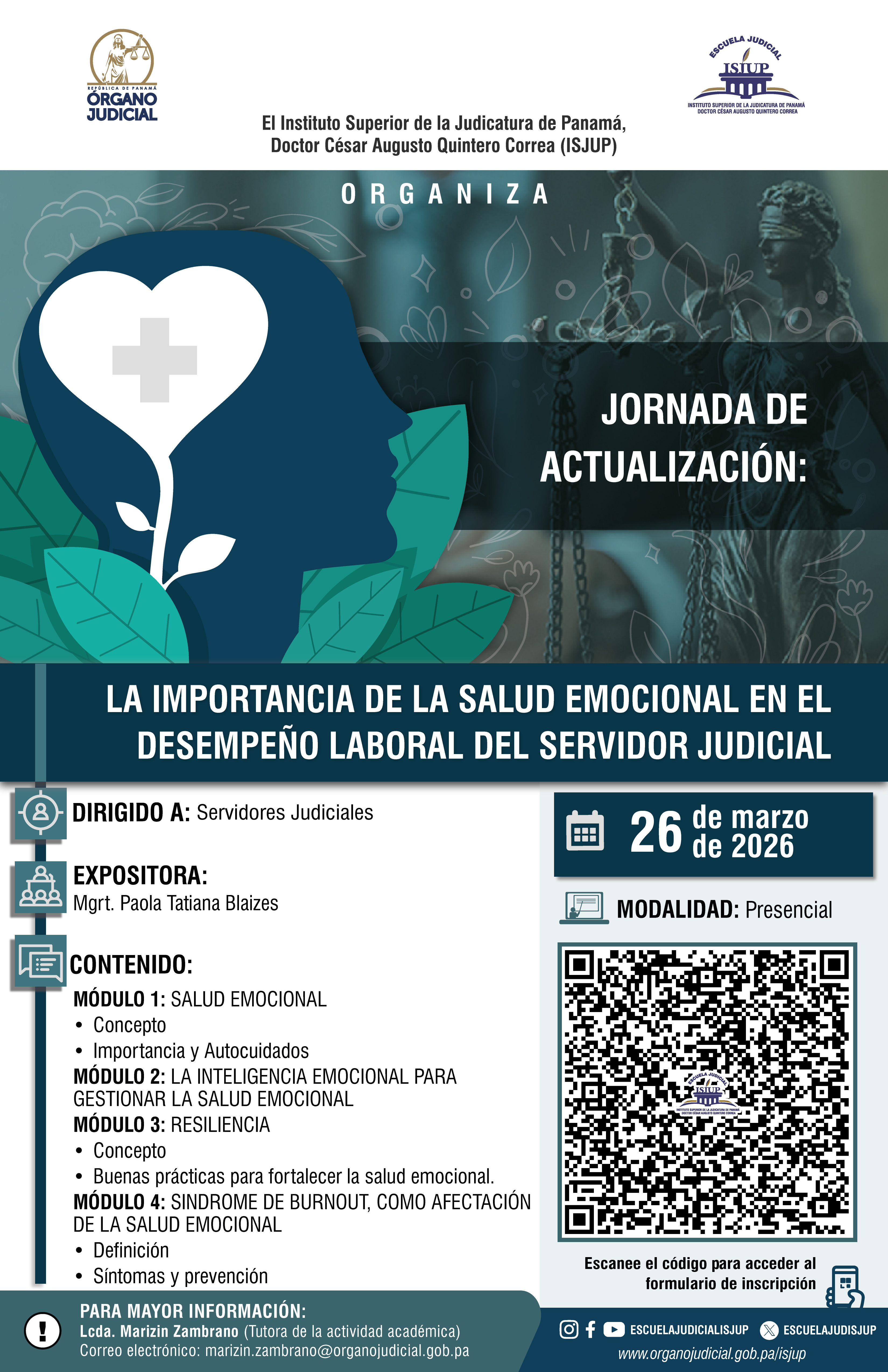 AFICHE - SALUD EMOCIONAL EN EL DESEMPE&Ntilde;O LABORAL 