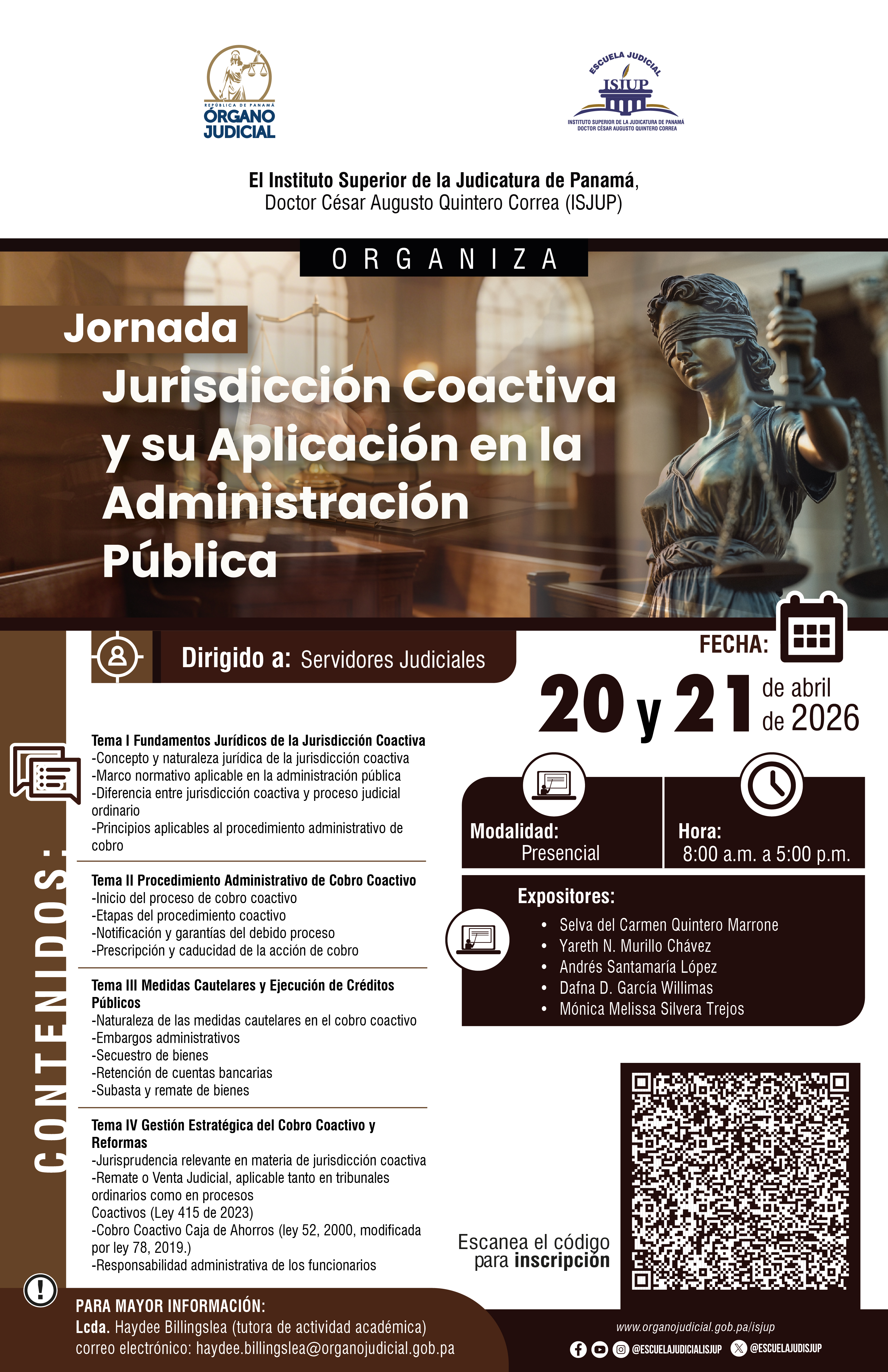 AFICHE Jornada Jurisdicci&oacute;n Coactiva y su Aplicaci&oacute;n en la Administraci&oacute;n P&uacute;blica_AFICHE