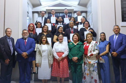 EL ISJUP CULMINA CON ÉXITO LA GRADUACIÓN DEL PRIMER DIPLOMADO DE FORMACIÓN ESPECIALIZADA EN CASACIÓN CIVIL