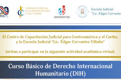 INSCRÍBETE EN EL CURSO BÁSICO DE DERECHO INTERNACIONAL HUMANITARIO
