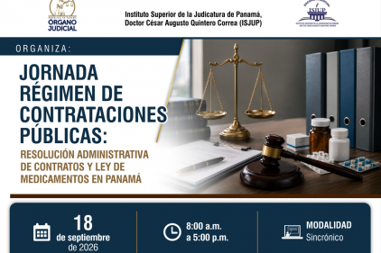 INSCRIBETE EN LA JORNADA RÉGIMEN DE CONTRATACIONES PÚBLICAS: RESOLUCIÓN ADMINISTRATIVA DE CONTRATOS Y LEY DE MEDICAMENTO