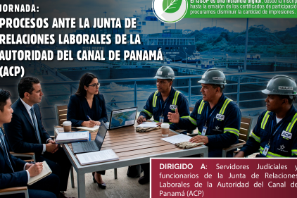 LISTA DE SELECCIONADOS A PARTICIPAR EN LA JORNADA PROCESOS ANTE LA JUNTA DE RELACIONES LABORALES DE LA ACP